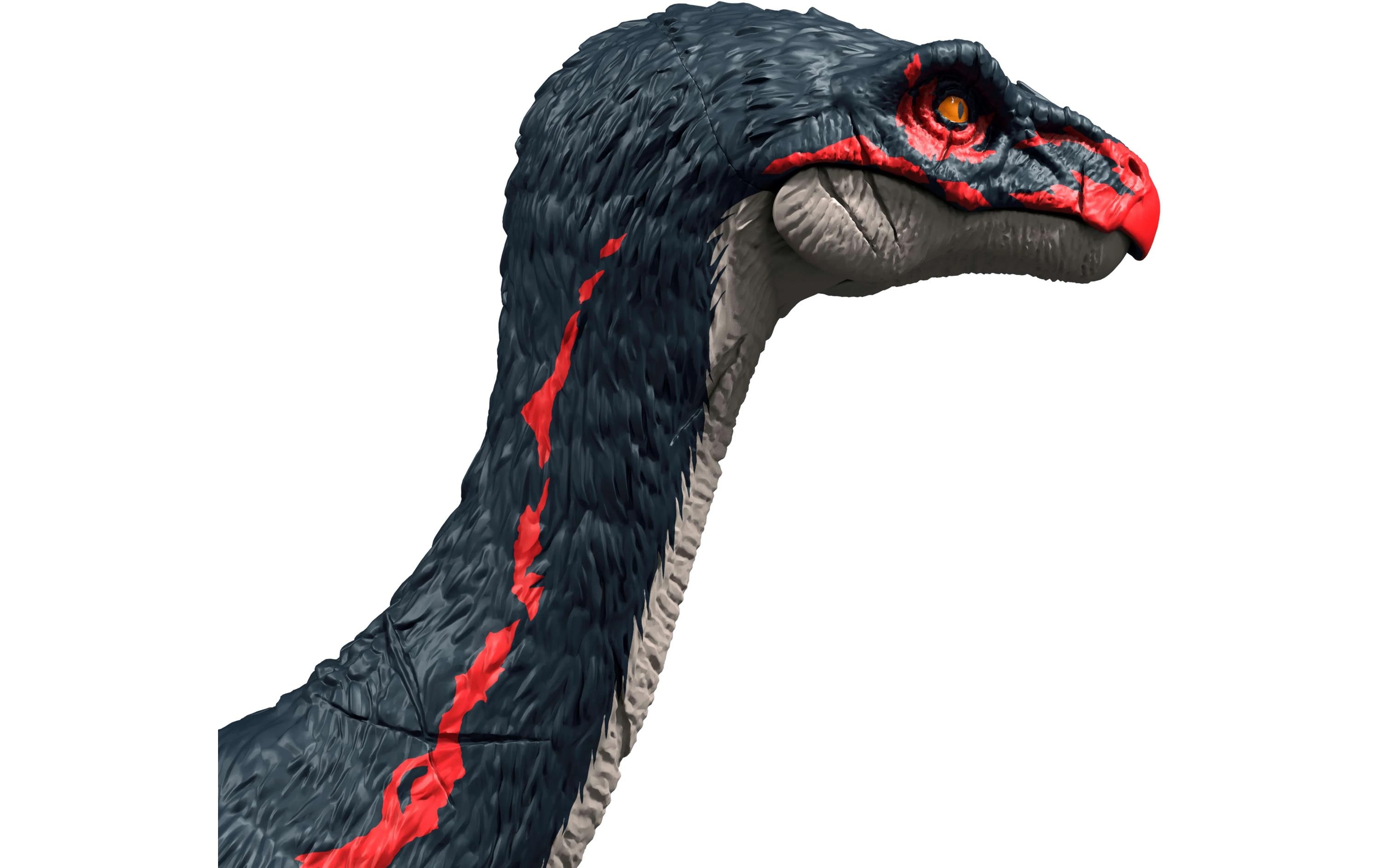 Jurassic World TherizinosaurusDinosaurierfigur mit Angriffsfunktionen und Geräuscheffekten