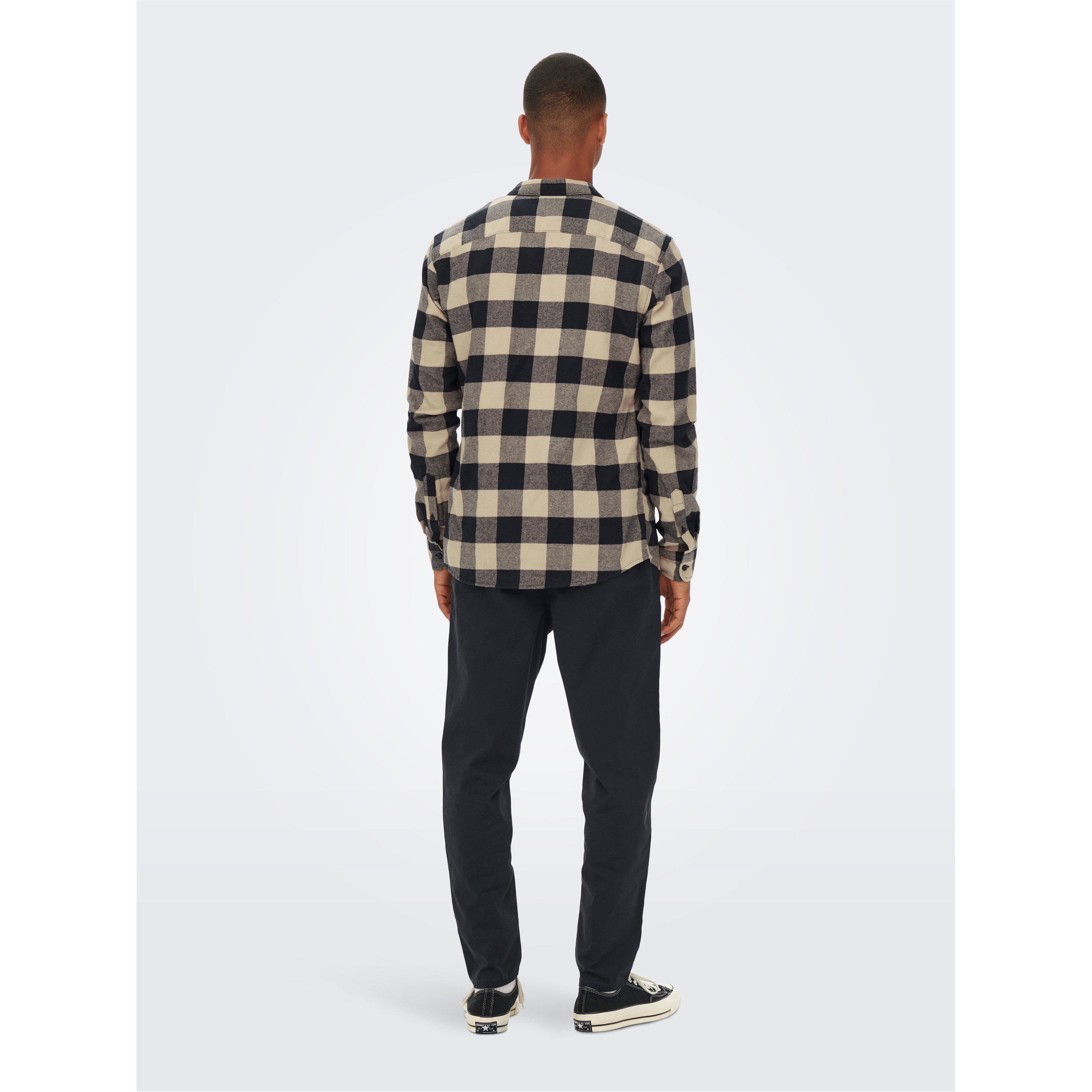 Only and Sons Long Sleeve Check Shirt