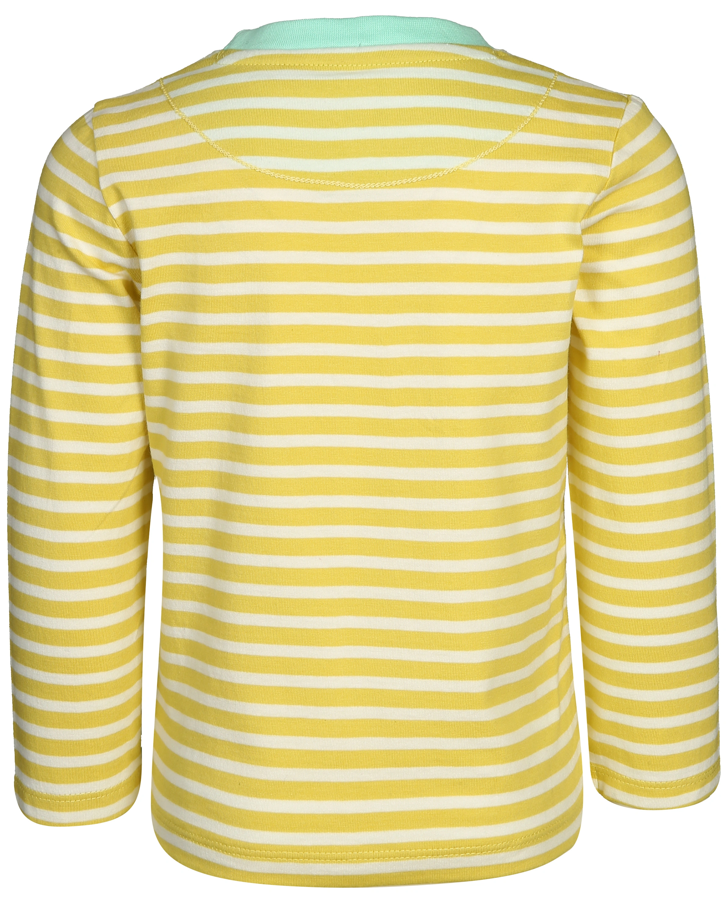 Langarmshirt WILD gestreift in gelb