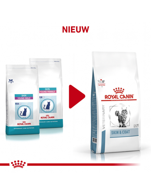 Royal Canin Veterinary Diet Cat Skin & Coat - Kattenvoer
