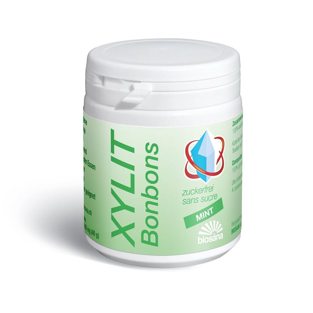 BIOSANA Xylit Bonbons<br>80 Stück, Mint