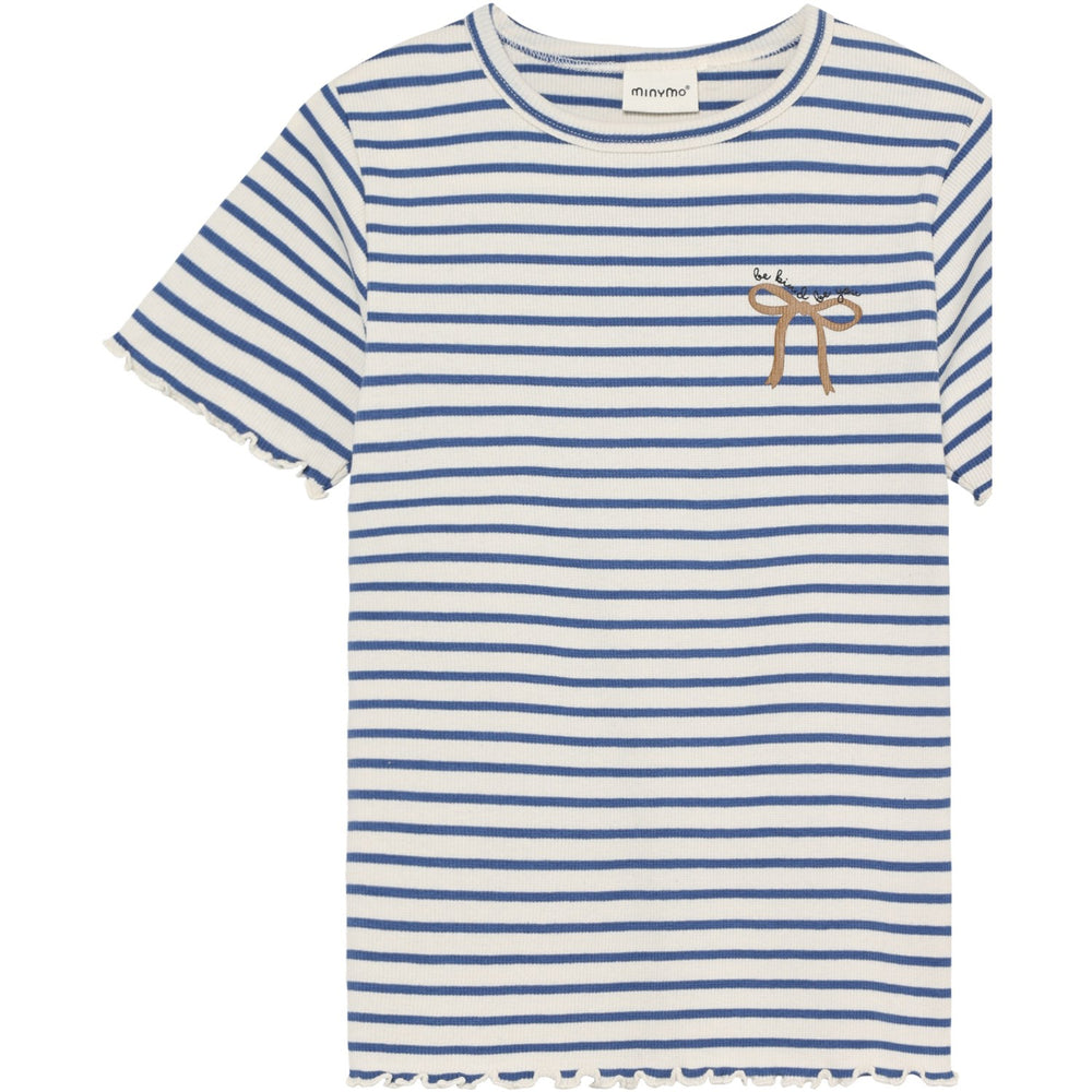 Køb Minymo Dutch Blue T-Shirt Ss Rib
