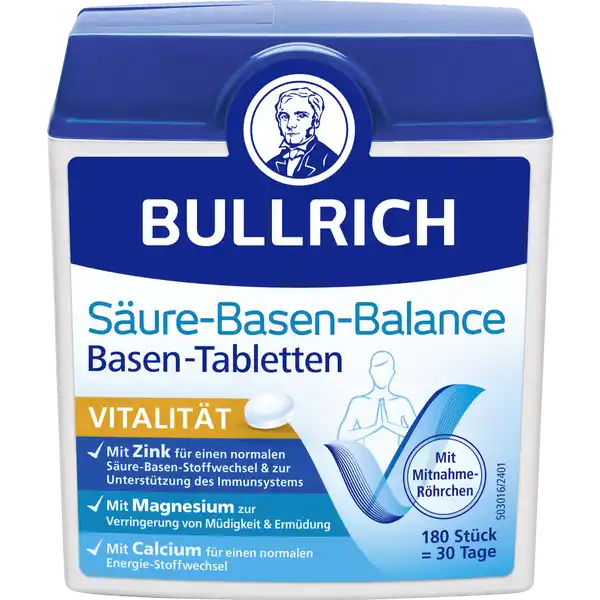 Säure-Basen-Balance Basen-Tabletten