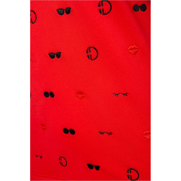 Sweat polaire DUVILLARD MORGANE TRUE RED