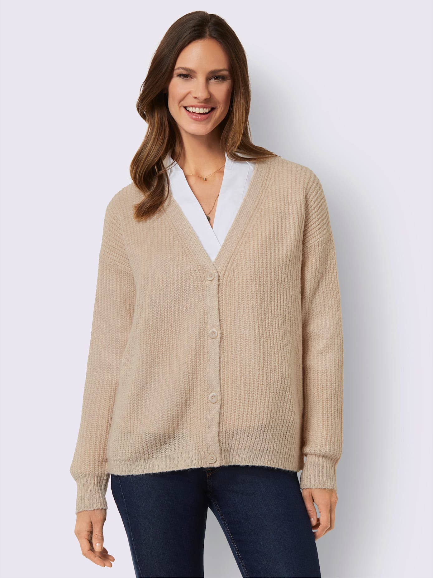 Veste en tricot qualité ultra-douce