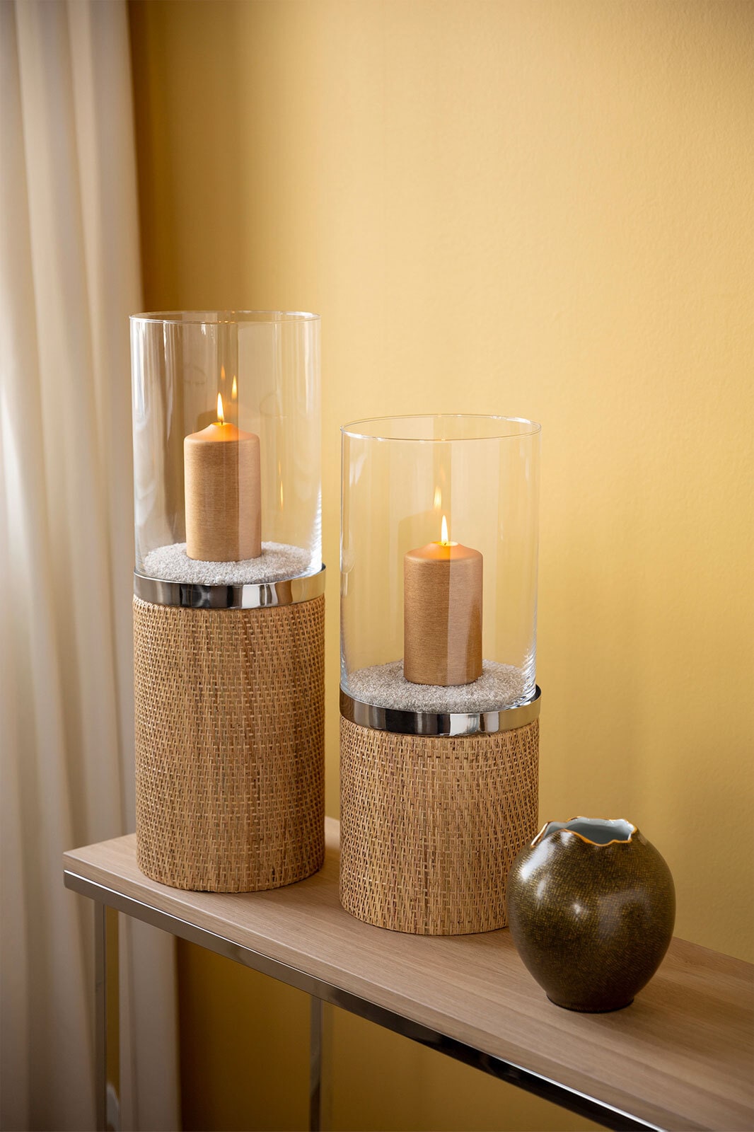 Fink Windlicht CATANIA 48 cm Rattan