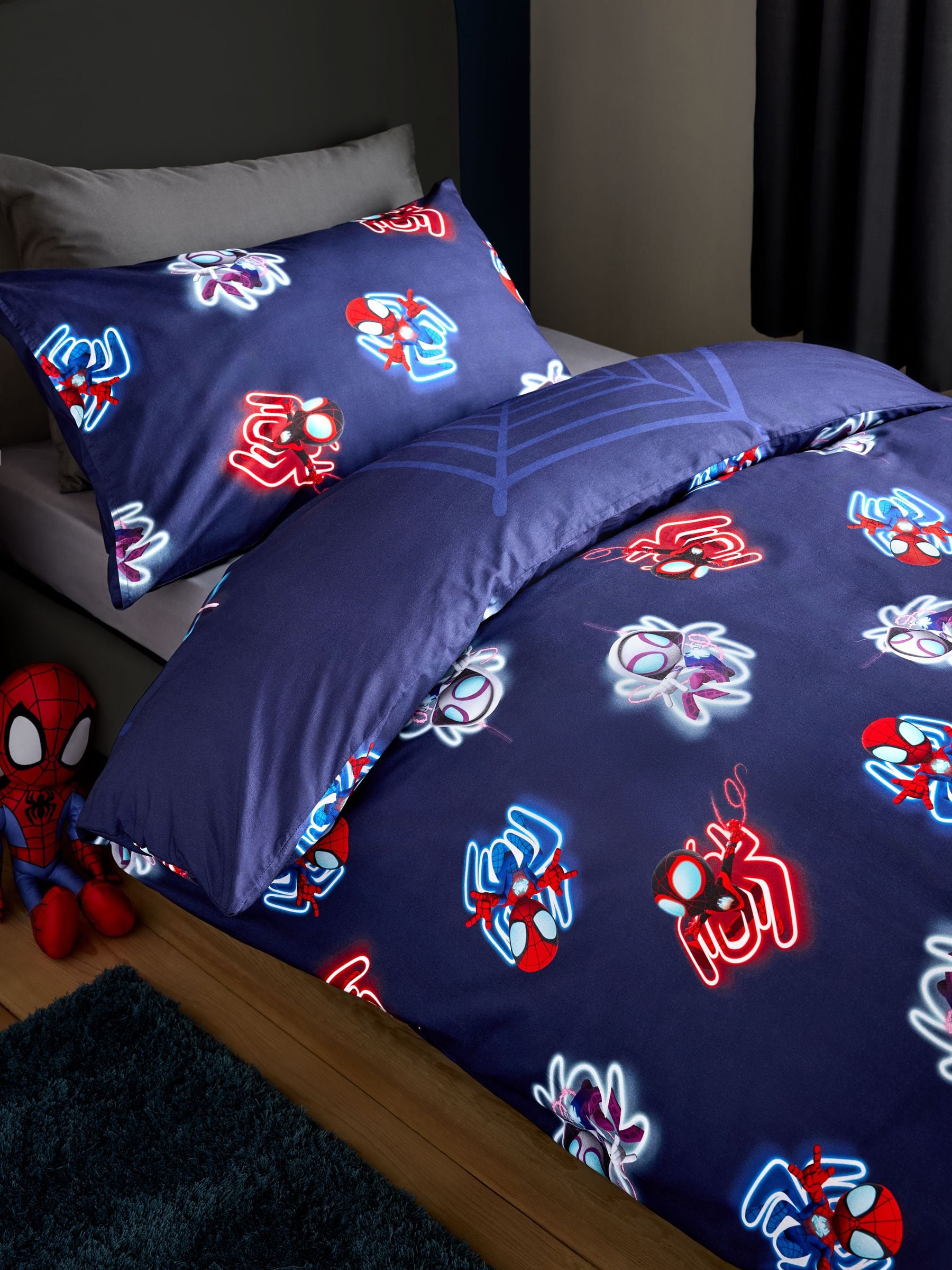 Spidey and Friends dekbedovertrek en kussensloop