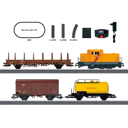 Märklin 29467 - H0 Digital-Startpackung DSB Gods