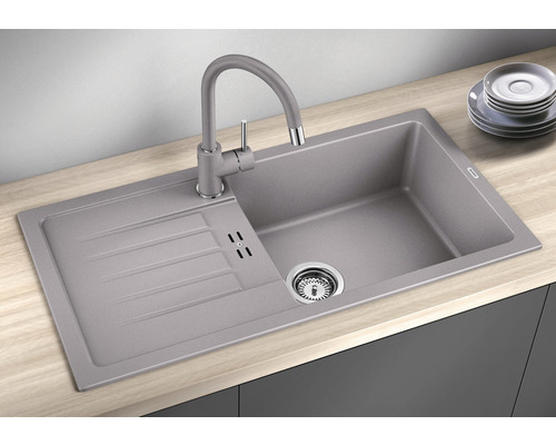 Blanco FAVUM XL 6 S spoelbak, 860 x 435 mm, zacht wit, 527084