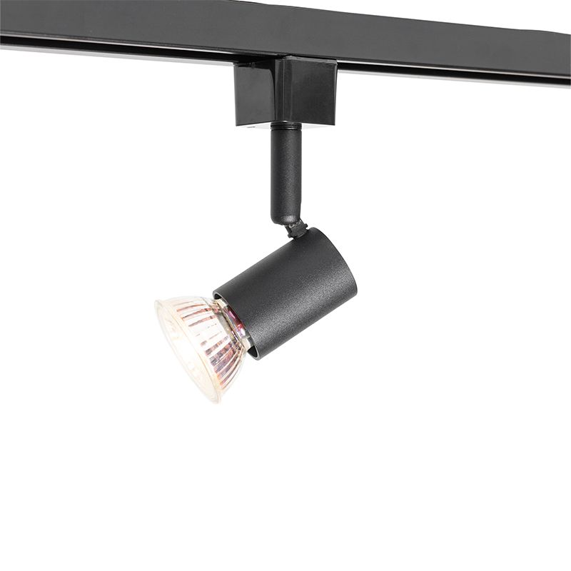 Moderne railspot zwart 1-fase railspot - Iconic Jeany