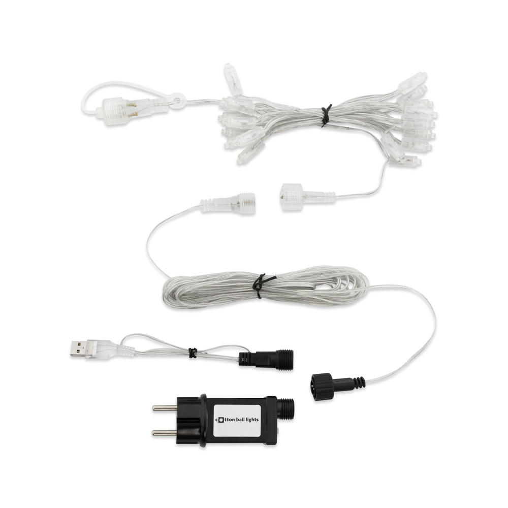 Cotton Ball Lights Outdoor starter kit lichtslinger - Rana