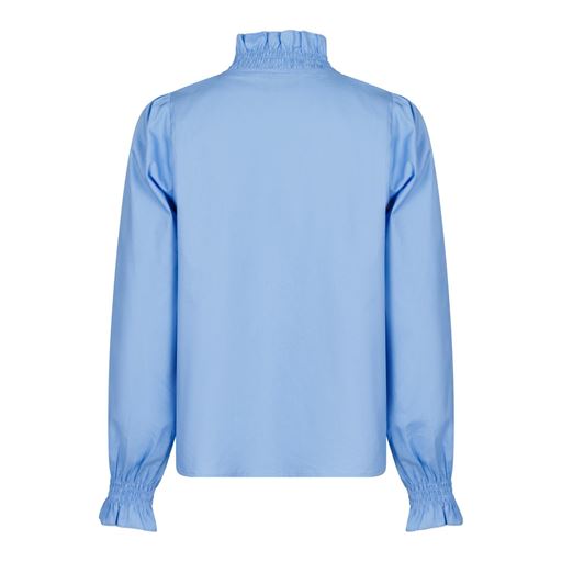 Neo Noir Brielle Solid Skjorte, Sky Blue, 40