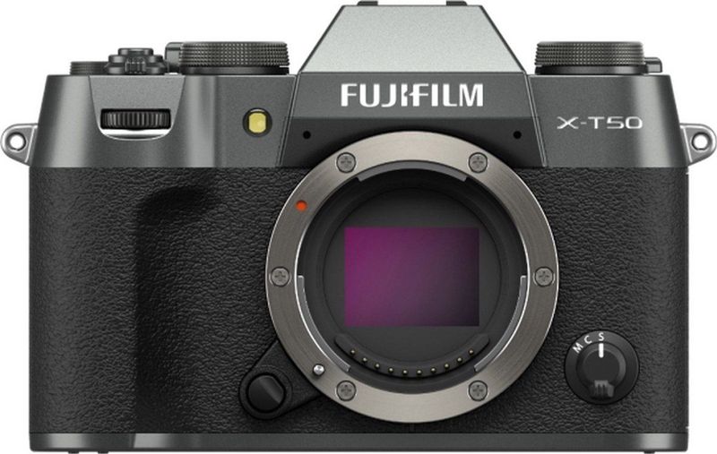 Fujifilm X-T50 Compactcamera - Klassiek Ontwerp - Ergonomische Vormgeving