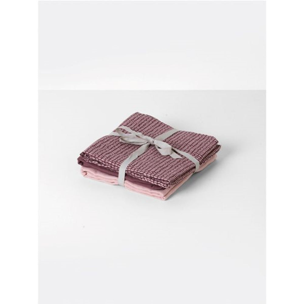 Muslin Squares Taupe Sticks - Ferm Living → Luksusbaby.dk