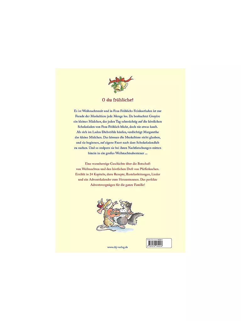 CBJ/CBT VERLAG Buch - Muskeltiere Weihnachtswunder Krause keine Farbe