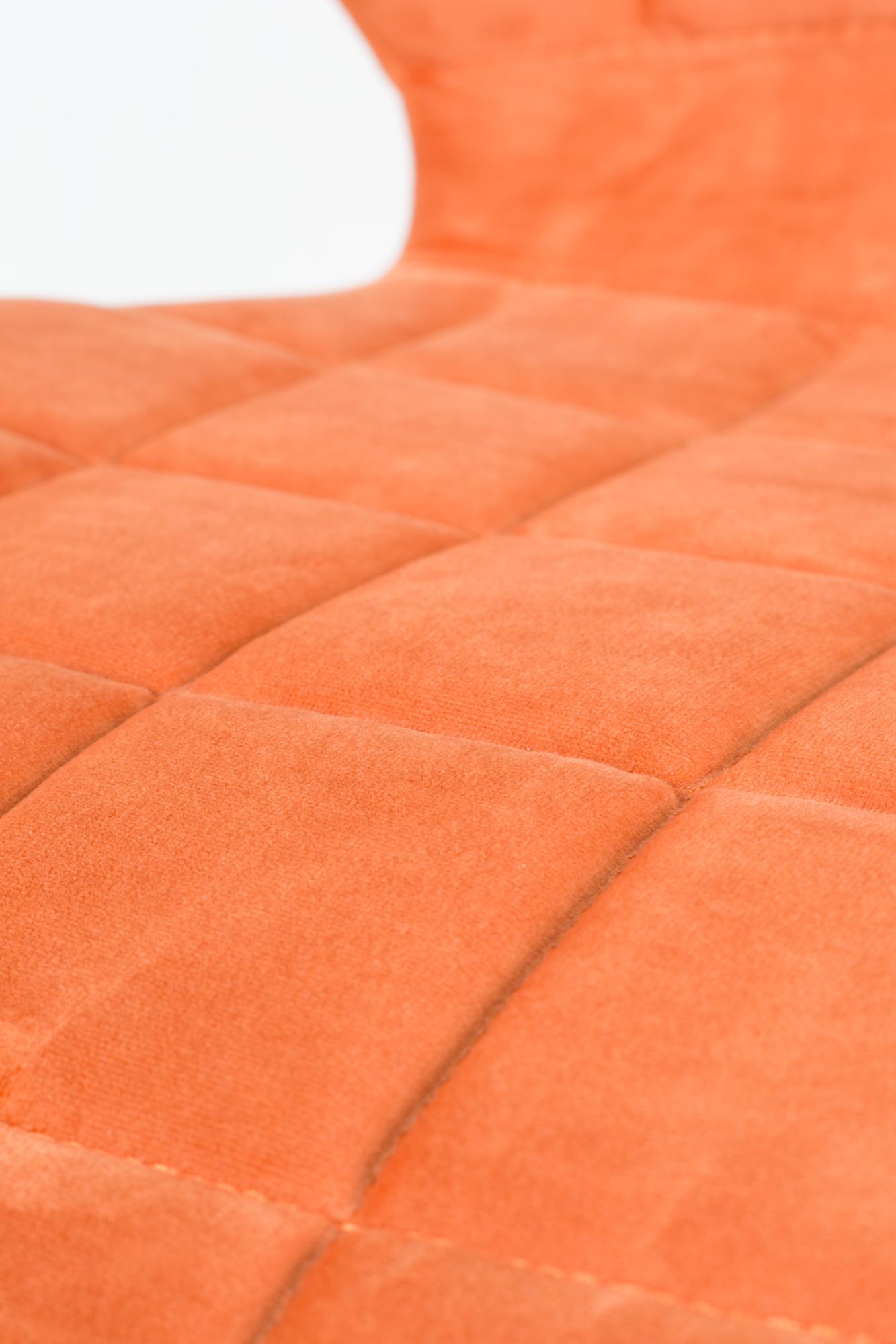 Zuiver OMG Velvet Eetkamerstoel - Set van 2 Zuiver OMG Velvet Eetkamerstoel Oranje - Set van 2