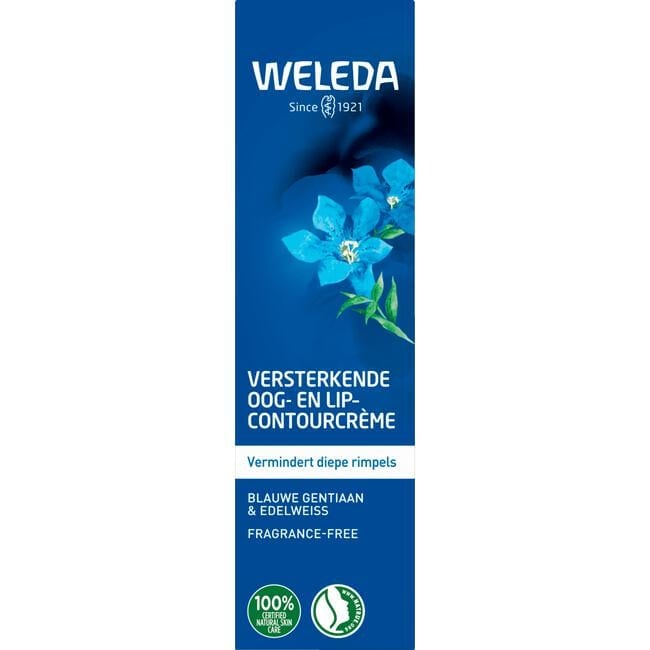 Weleda Blauwe Gentiaan & Edelweiss Oog-en Lipcountourcreme 10 ML