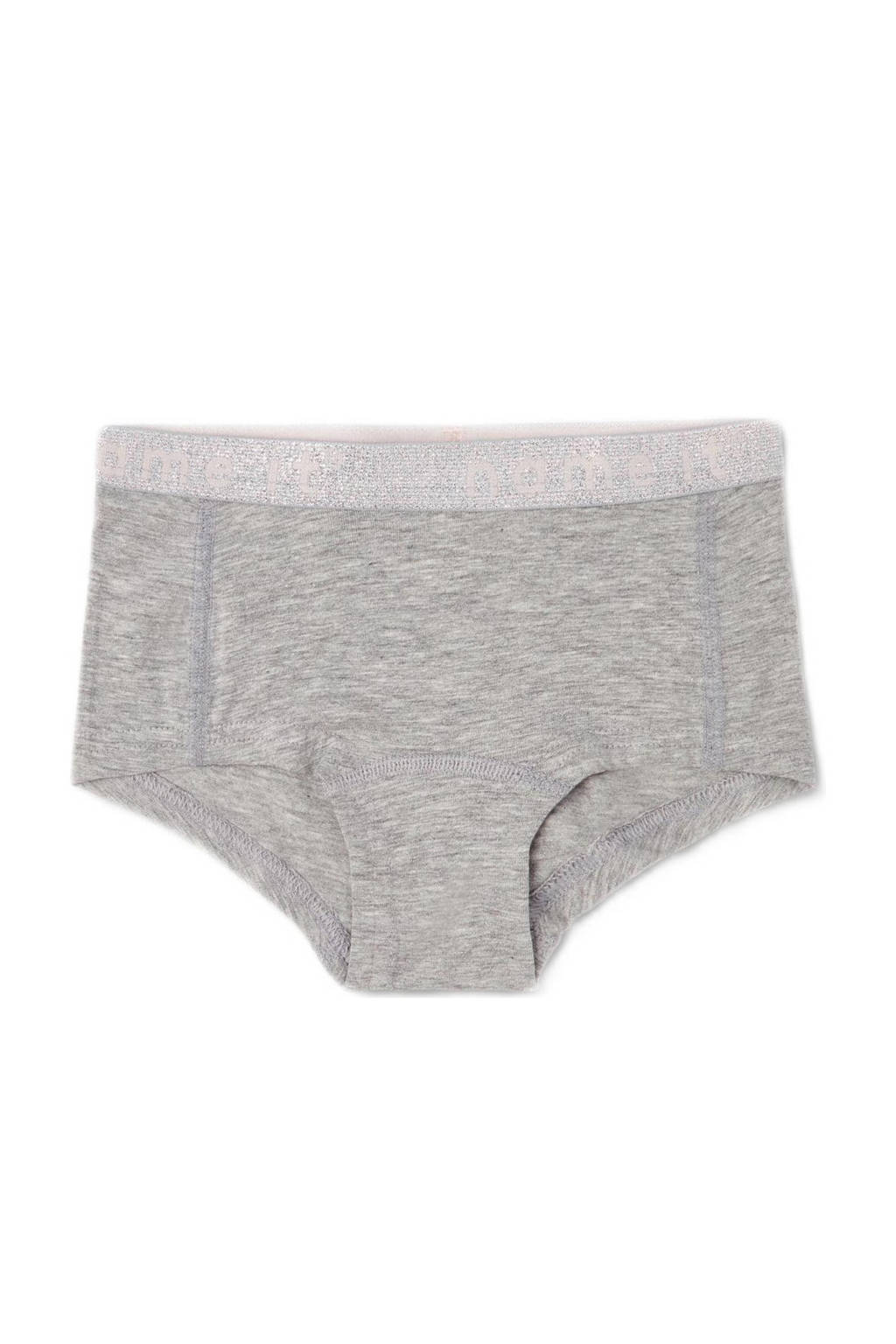 hipster - set van 2 lichtroze/grijs melange