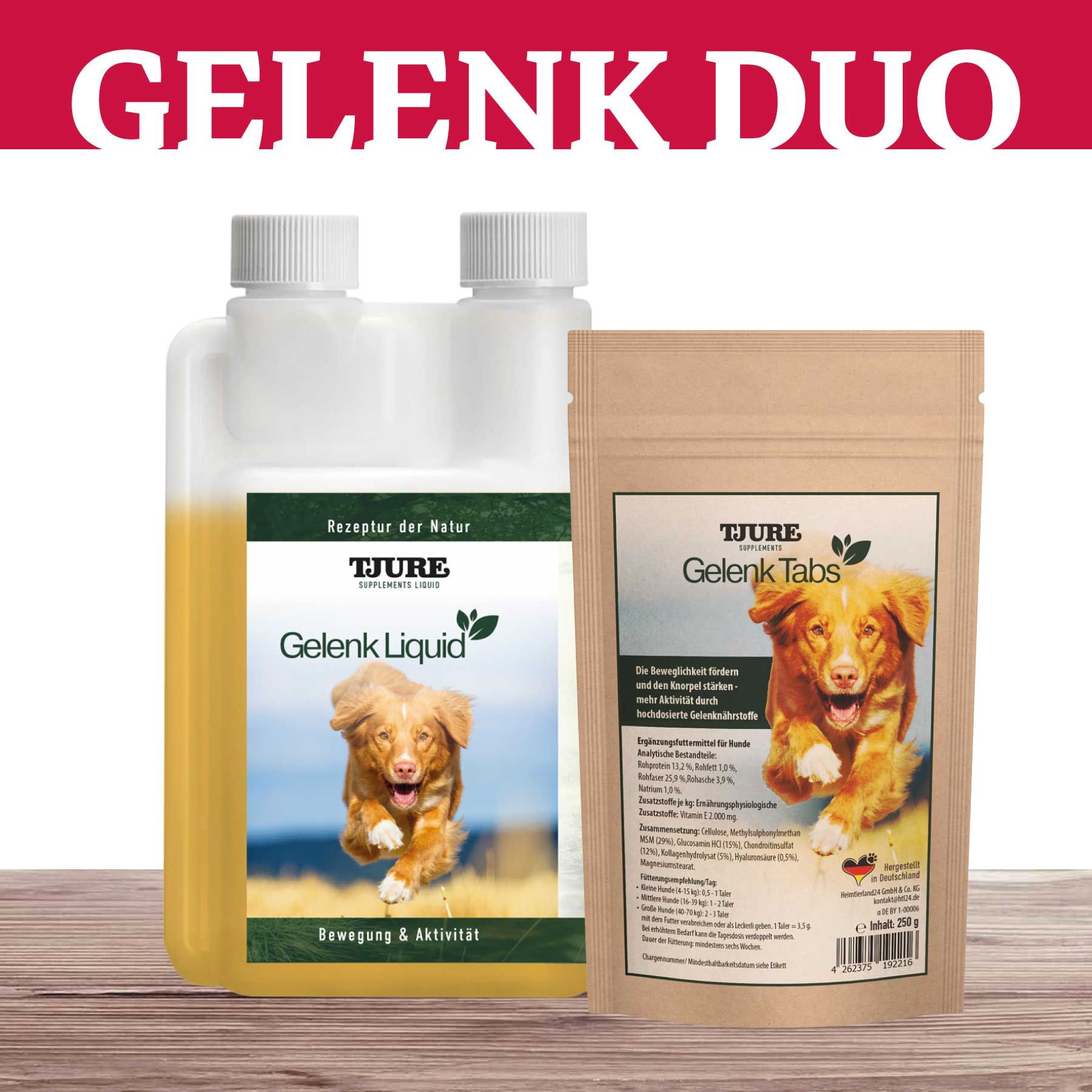 Tjure Gelenk Tabs + Gelenk Liquid