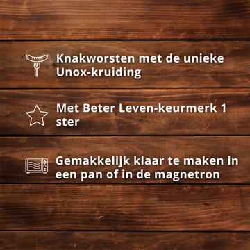 Unox Knakworst Knaks 3 x 400 g