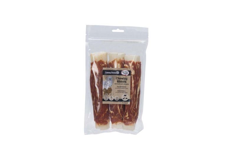 Beeztees Kauwsnack - Hondensnack - 3 Stuks - vis