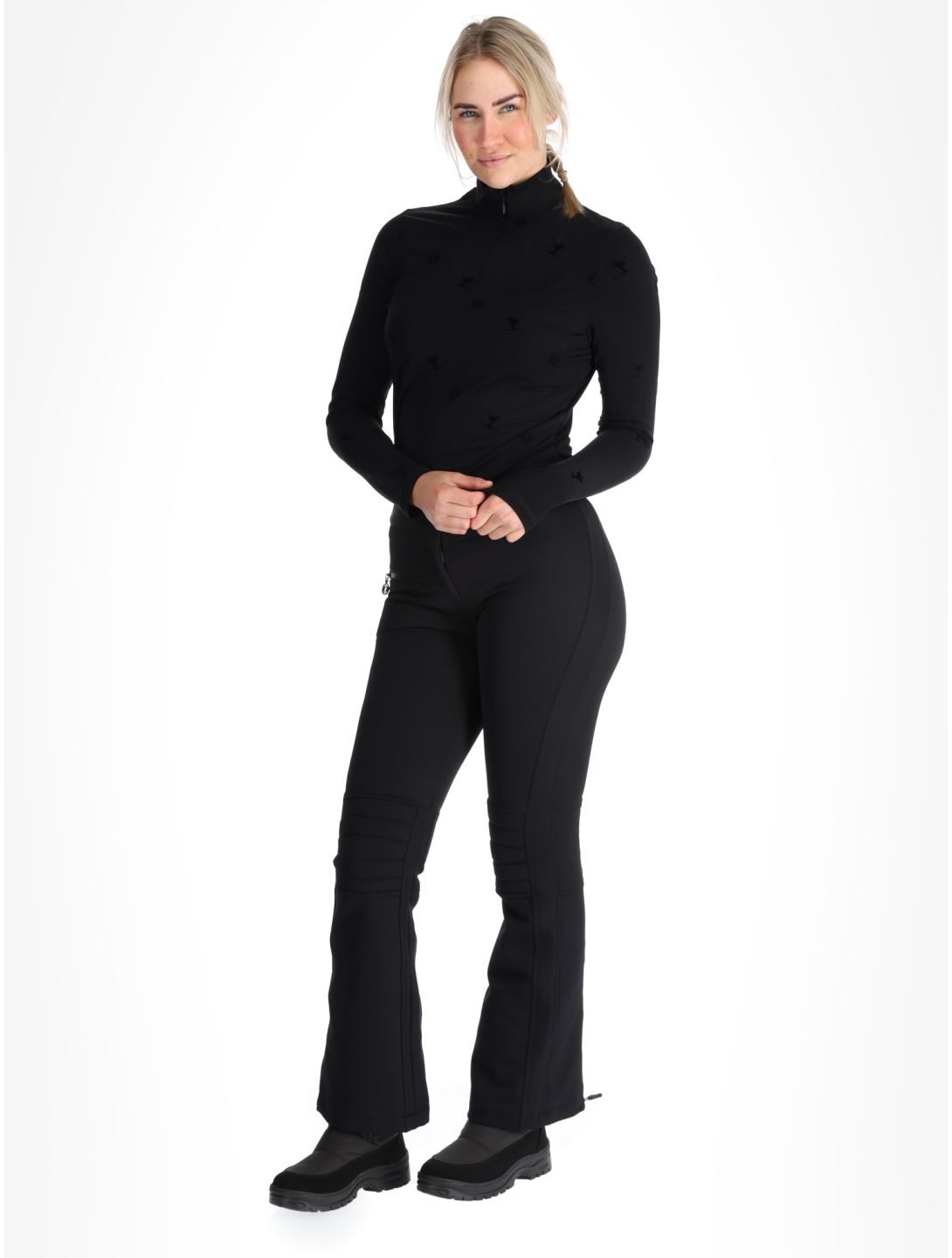 Snowy softshell skibroek dames