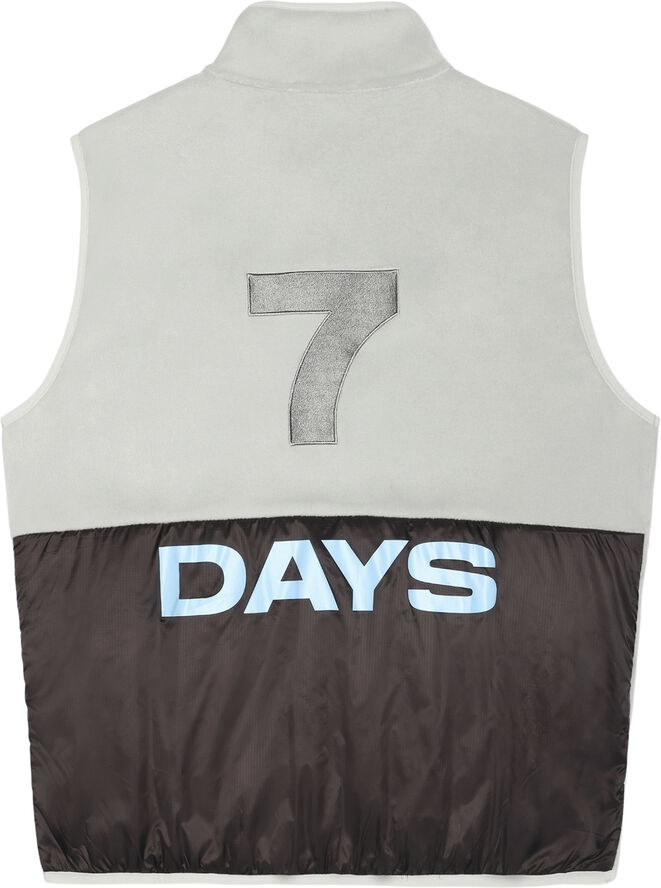 7 Days Active Fleece Vest 820 northern droplet