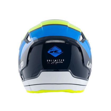 Casque trial Kenny TRIAL UP GRAPHIC BLUE NEON YELLOW 2023 - Bleu / Jaune