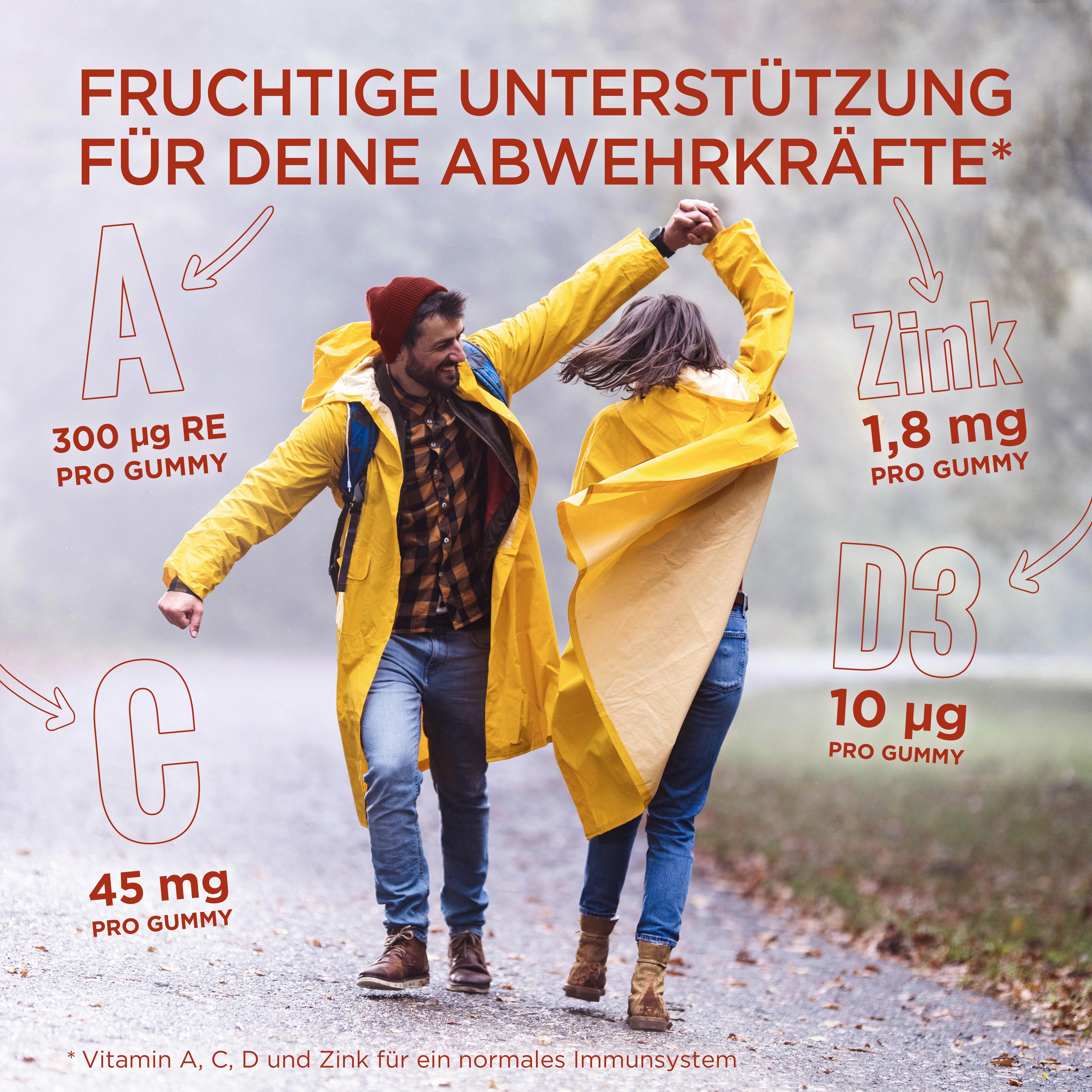 Nature's Way Immun Multivitamin Gummies - Mit Vitamin A, C, D & Zink fürs Immunsystem