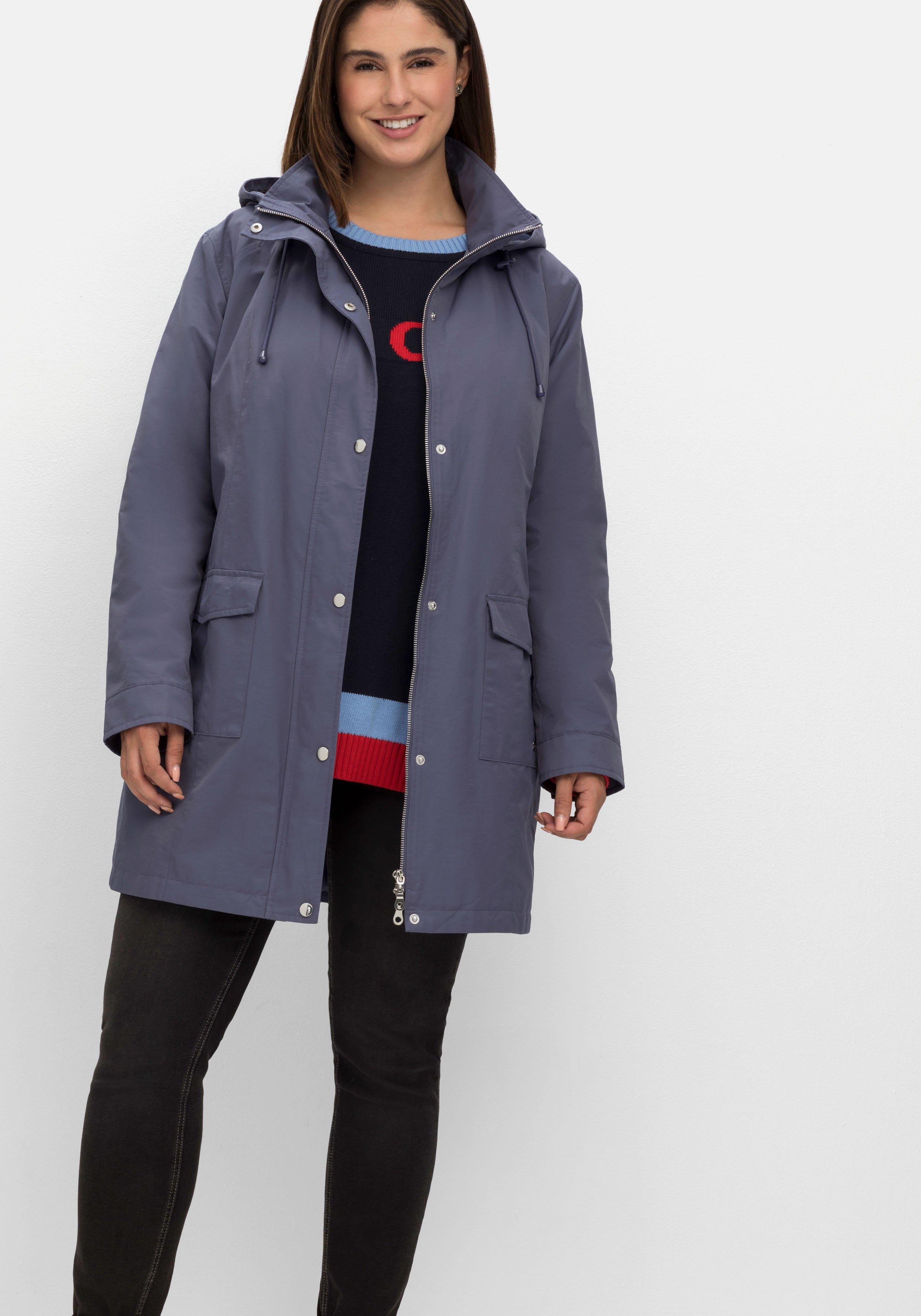 Outdoor-Parka mit abnehmbarer Kapuze
