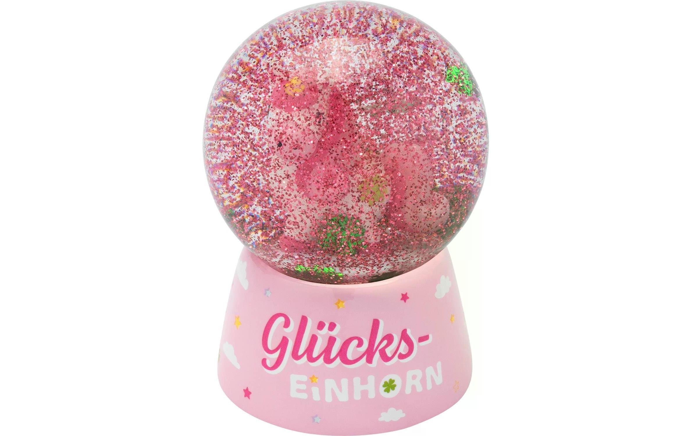 Schneekugel Einhorn 6.5 cmTraumkugel für Kinder