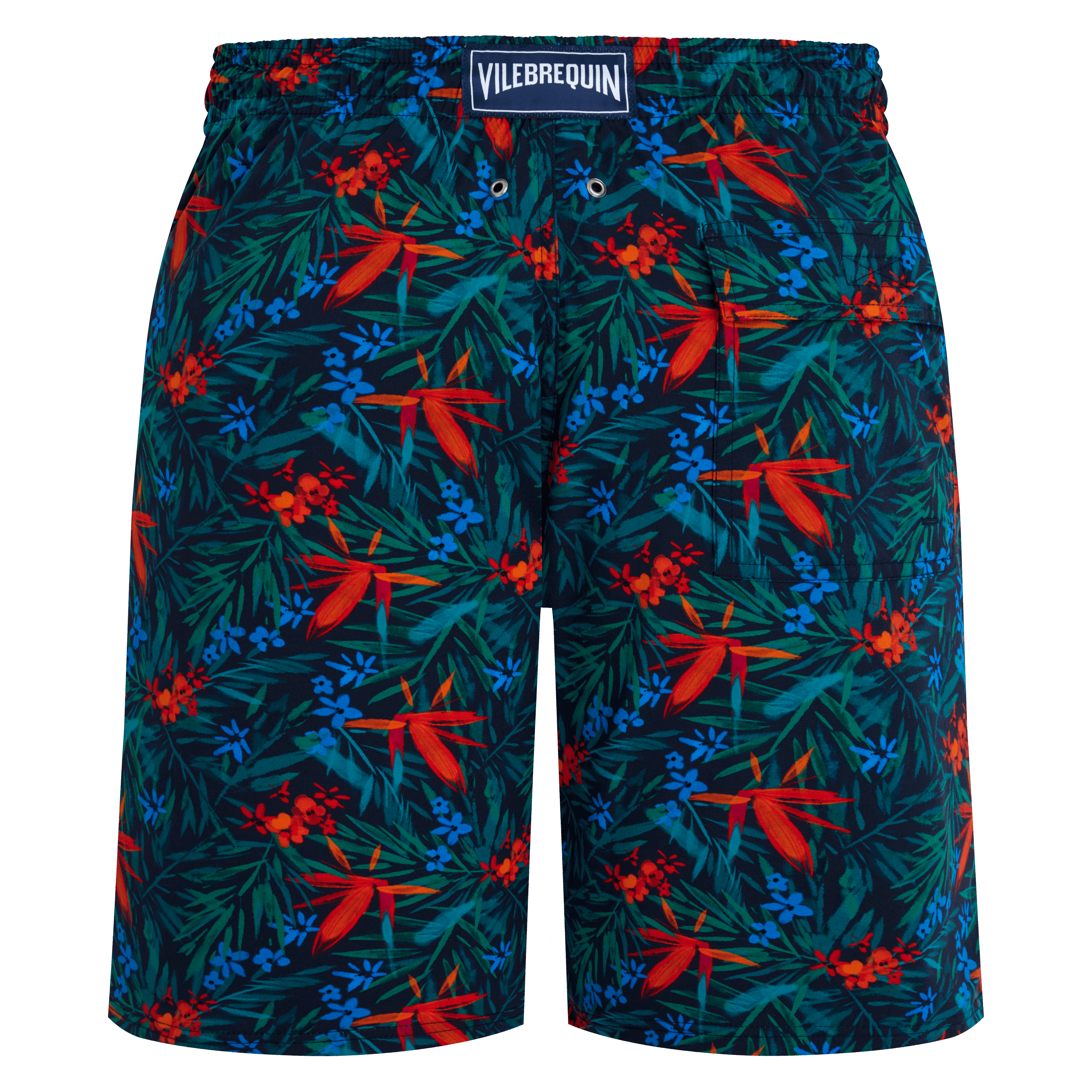 Maillot de Bain Long Stretch Homme Tropical Flowers