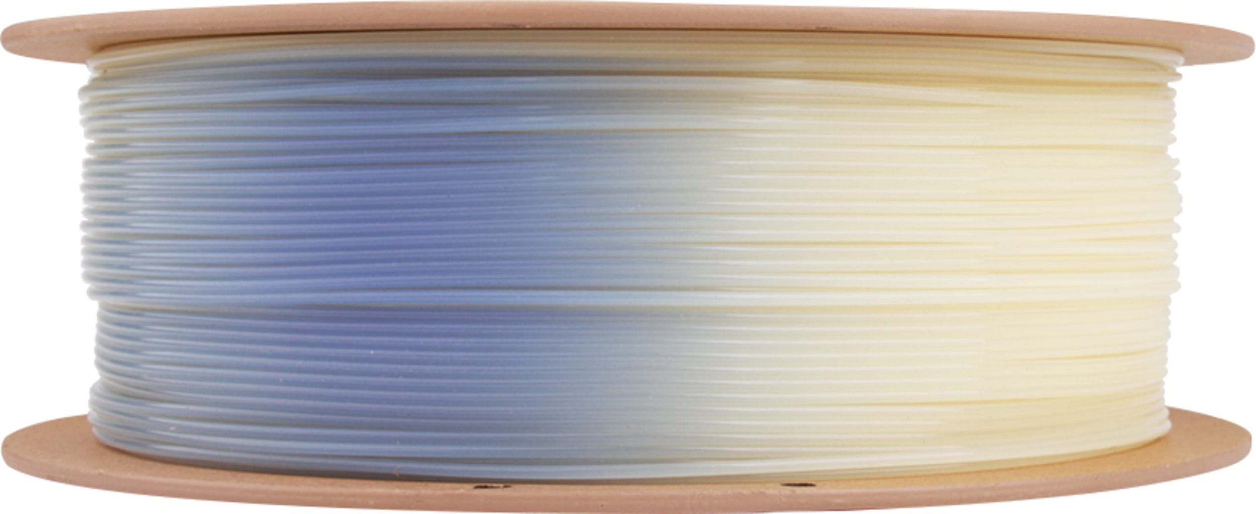 eSUN  PLA-UV Color Change Blue, 1,75 mm / 1000 g    Zweifarbiges PLA mit Farbwechsel durch UV-Licht in Blue