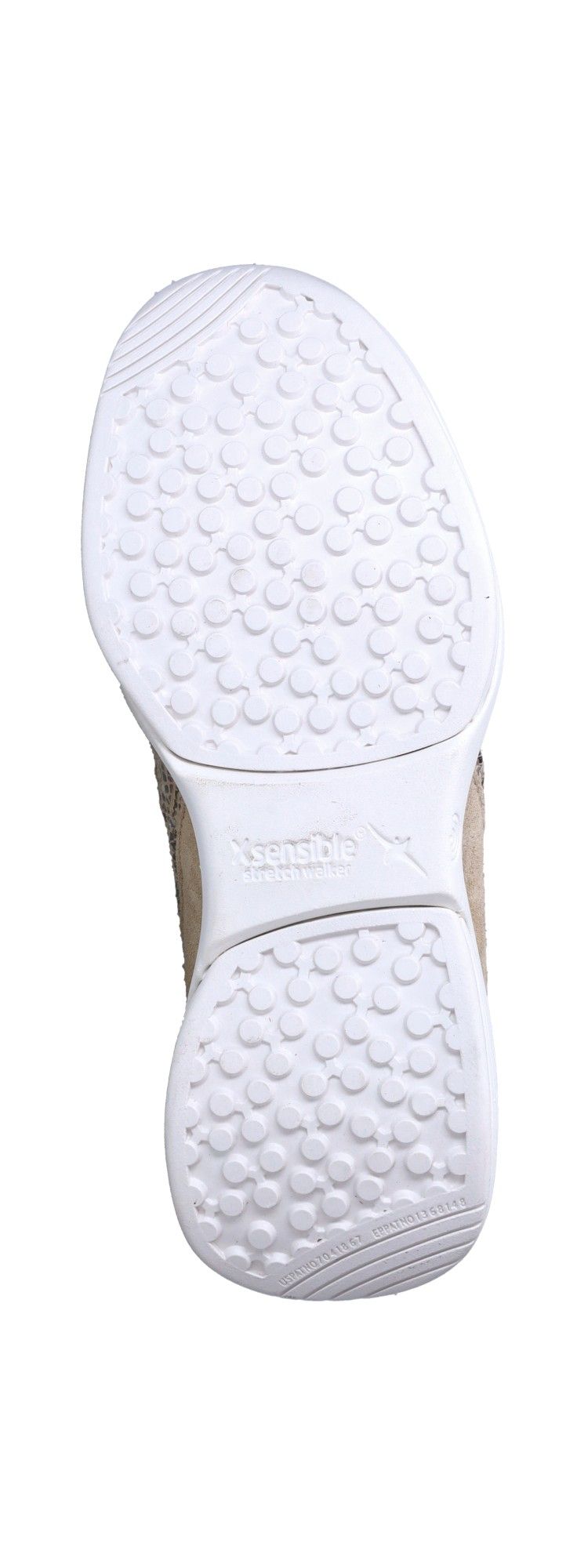 Xsensible SWX11 Stretchwalker Sneakers Beige Dames