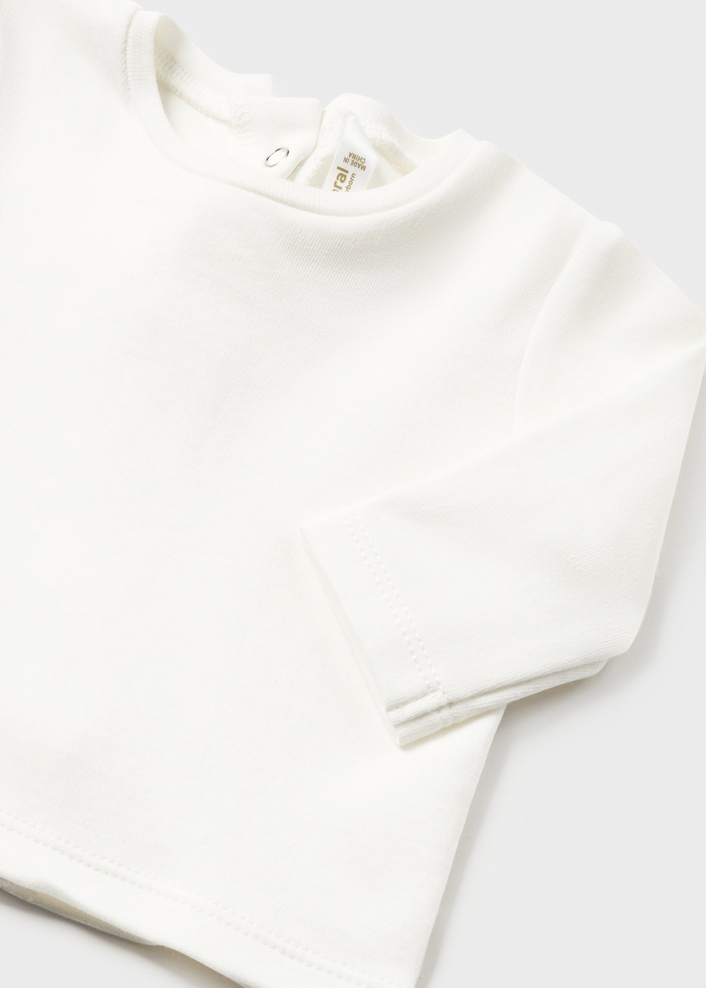 Conjunto de 3 peças Better Cotton para recém-nascidos