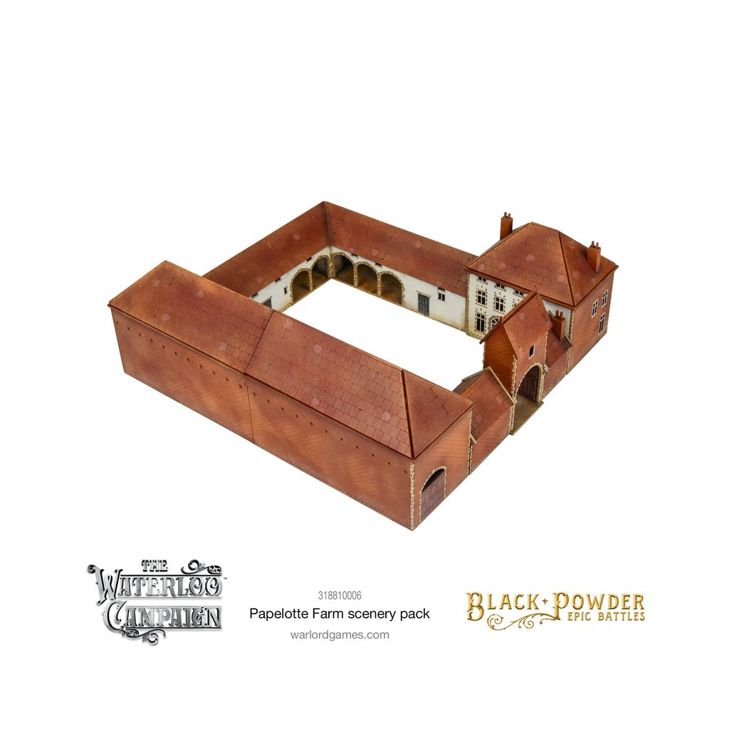 Black Powder Epic Battles : Waterloo - Papelotte Farm Scenery Pack