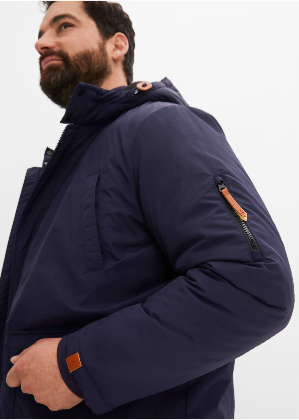 Parka à capuche et doublure polaire