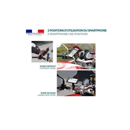 Support Smartphone Mobilis SMARTPHONE TELEPHONE MOTO 1/4 de TOUR U.FIX