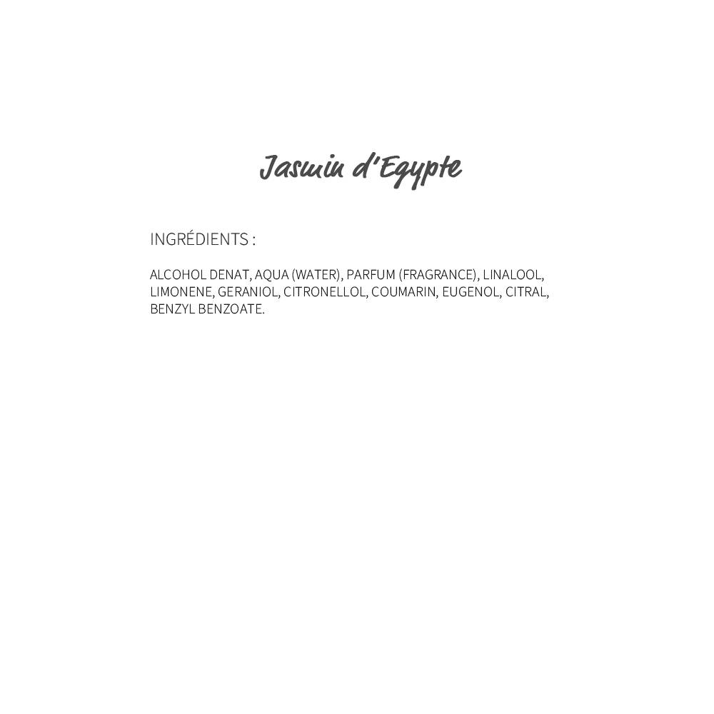 Jasmin d'Egypte Eau de parfum 100% naturelle 30ml