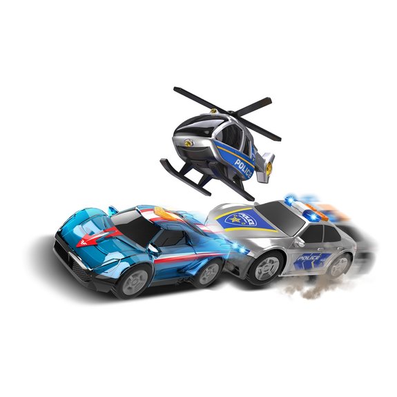 Set de 3 véhicules de police