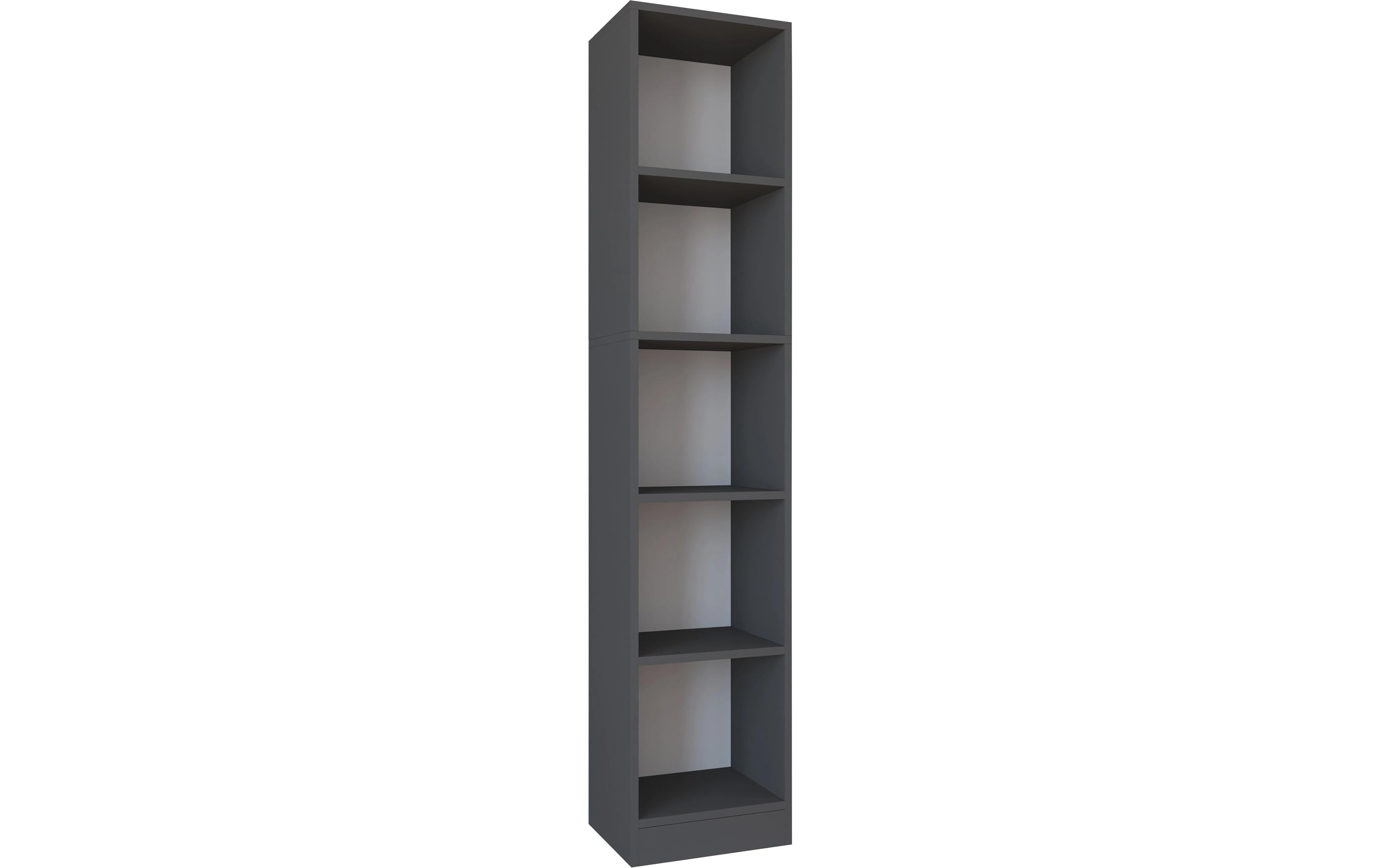 Regal Dilos L 183 x 38 cm, Anthrazit<br>Standregal