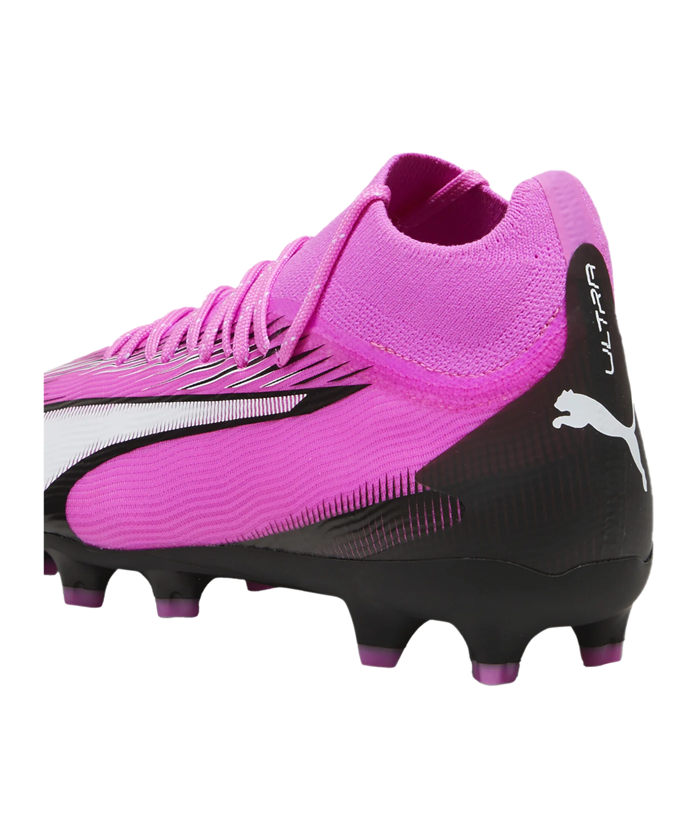 PUMA ULTRA Pro FG/AG Phenomenal Jr Kids Pink Weiss Schwarz F01