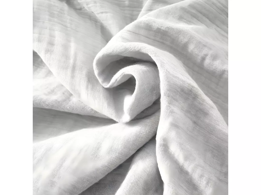 OUREA - Nappe Rectangulaire 150x250cm Gaze de Coton Nuage