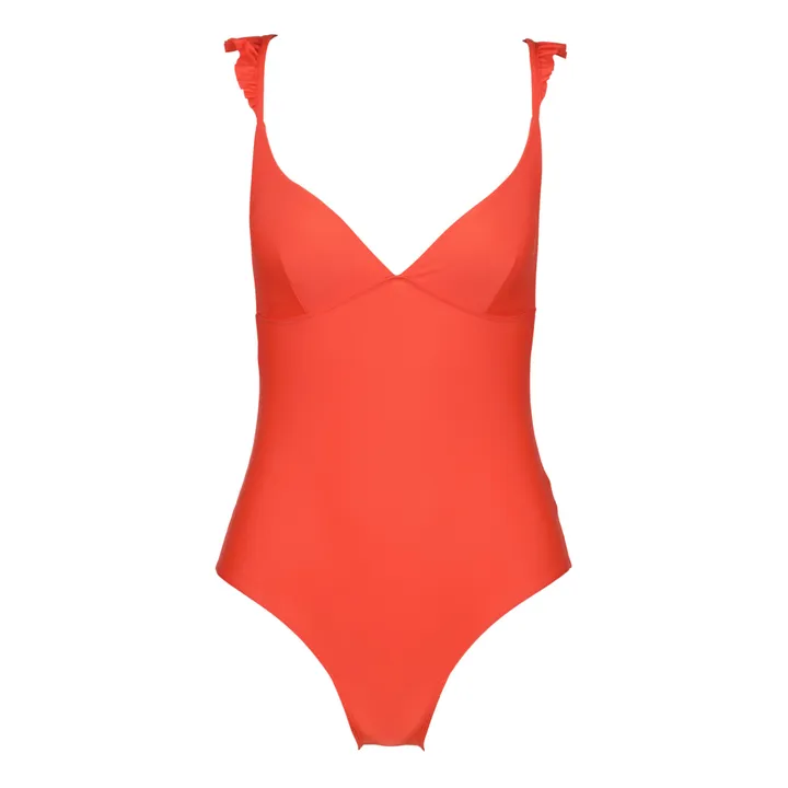 Canopea Maillot de Bain 1 Pièce Polyamide Recyclé Allegra - Collection Femme  | Orange