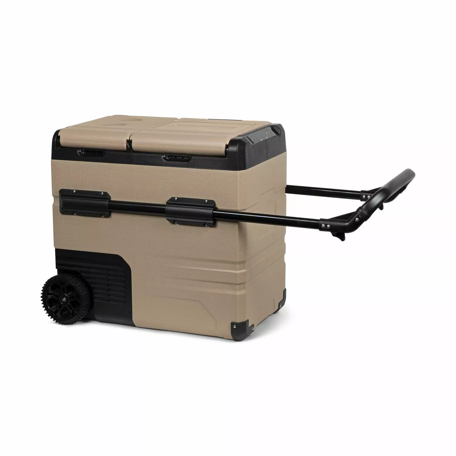 Steamy-E SECTAW55 Elektrische Compressor Koelbox op wielen Dual Zone - 55L