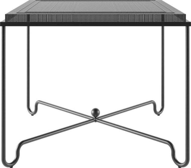 Gubi Tropique tuintafel 90x90 zwart