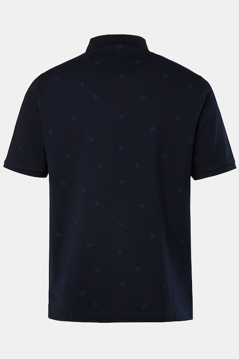 Poloshirt, Halbarm, Piquee, Minimalmuster, bis 8 XL