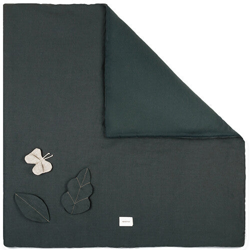 Nobodinoz speelkleed lin français - green blue - 98 cm