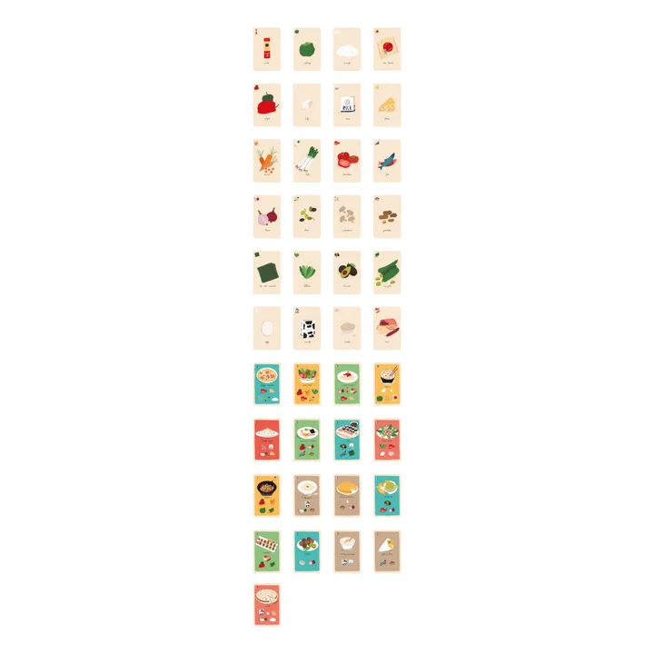 Londji Jeu de cartes - À la cuisine