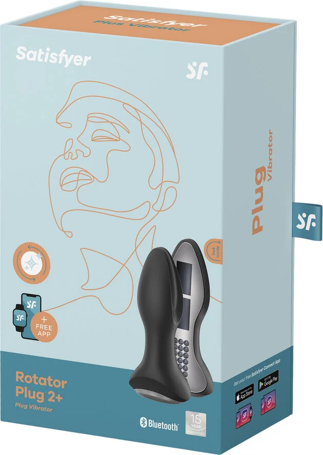 Satisfyer Rotator Plug 2  Prostata Vibrator Sort